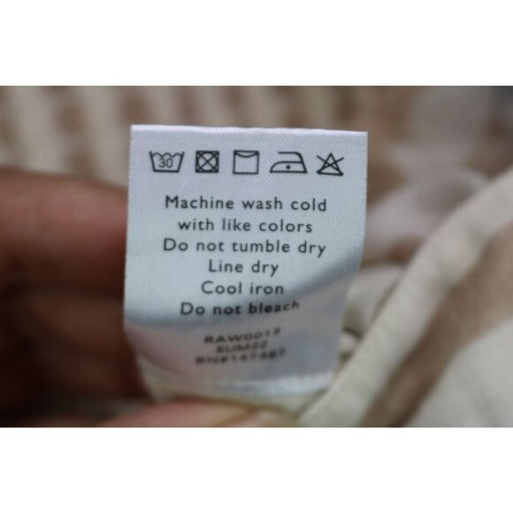 Draper James Strappy Linen Blend Jumpsuit-Size XS-Pockets - Picture 9 of 15